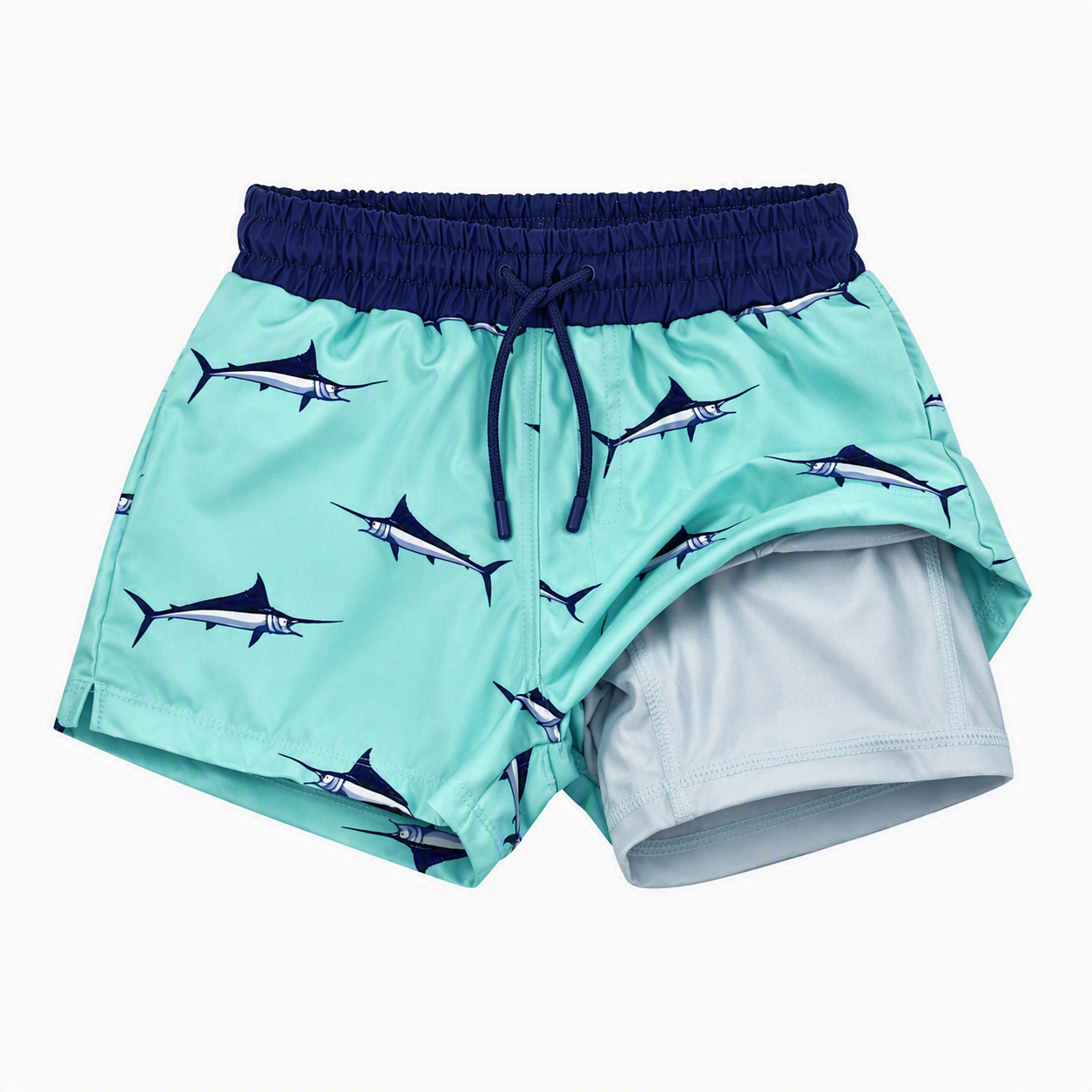 Seabreeze Marlin Swim Set Includes Matching Bucket Hat